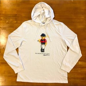 POLO RALPH LAUREN Polo Bear Hooded Shirt